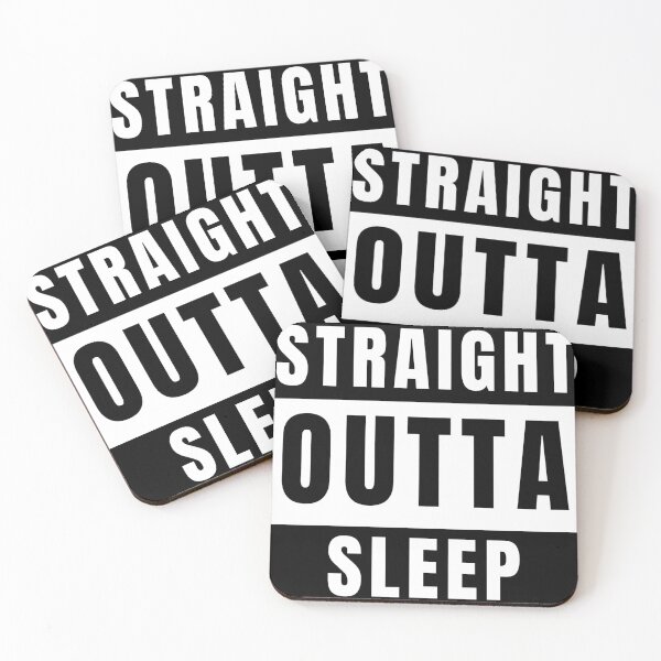 Item preview, Straight Outta Sleep designed and sold by emmavdh.
