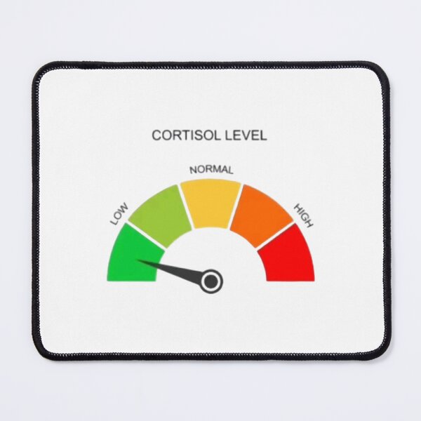 Item preview, Low Cortisol Level Ilustration Never streSS designed and sold by VeyroDesigns.