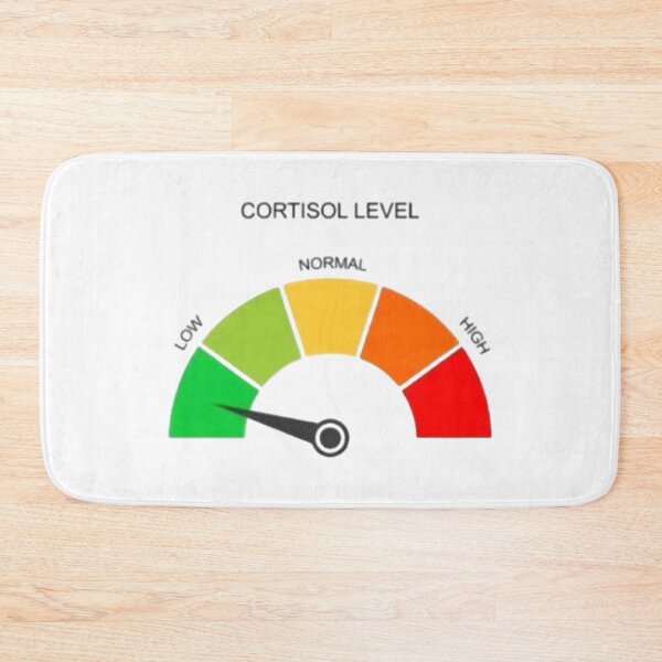 Item preview, Low Cortisol Level Ilustration Never streSS designed and sold by VeyroDesigns.