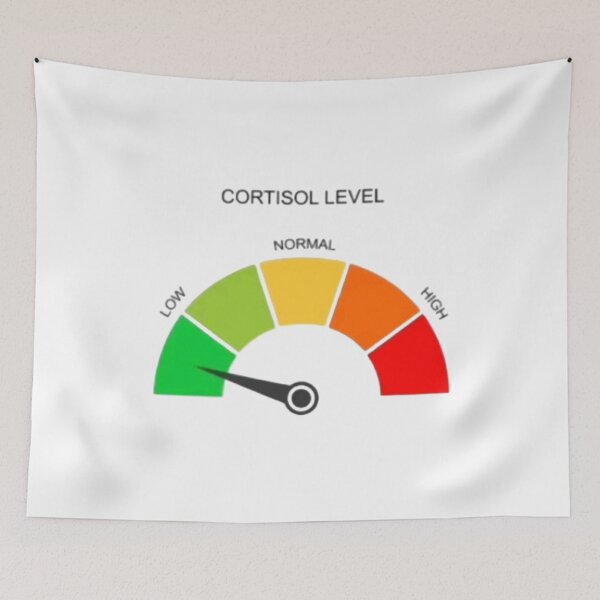 Item preview, Low Cortisol Level Ilustration Never streSS designed and sold by VeyroDesigns.