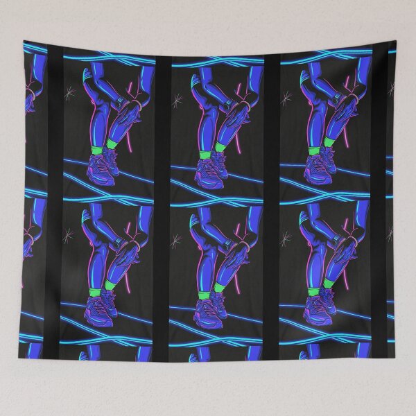 Item preview, Neon Sneaker Head Tee designed and sold by HeyyItsNikki.