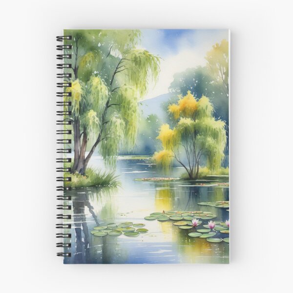 Item preview, Willow trees by the lake designed and sold by Kraftbaum.