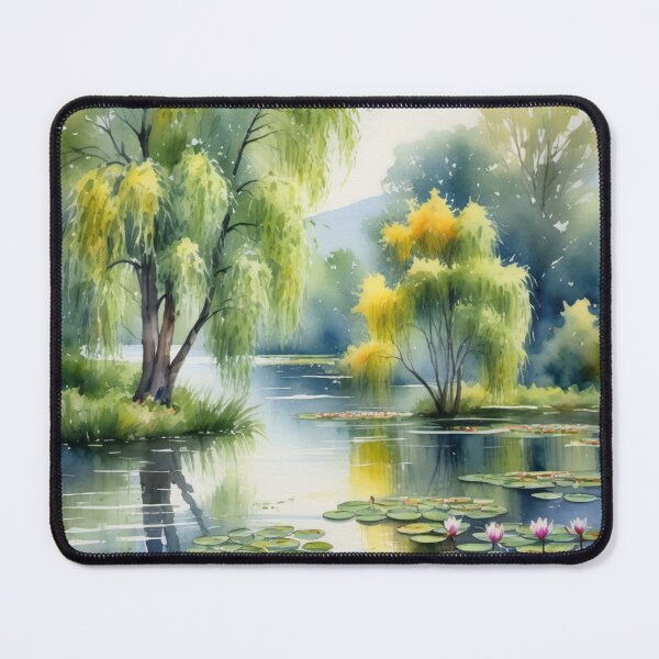 Item preview, Willow trees by the lake designed and sold by Kraftbaum.