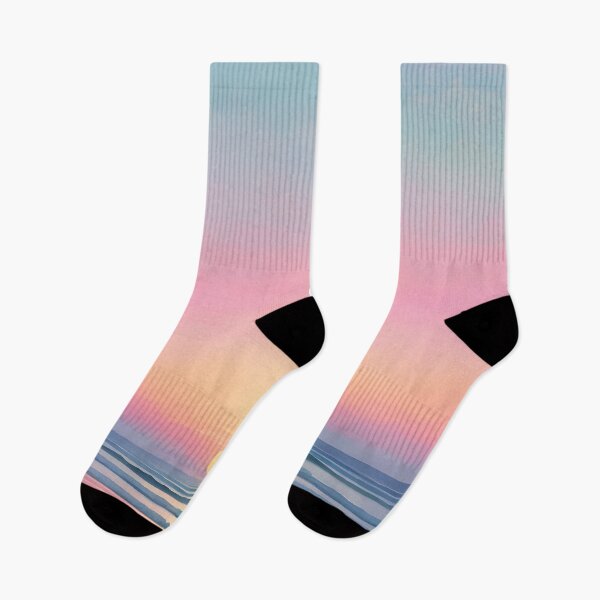 Item preview, Dreamy Pastel Minimalist Seascape Sunset, Orange designed and sold by Prints and Lifestyle.