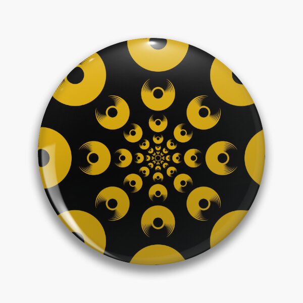 Item preview, Vibrant Yellow Geometric Pattern designed and sold by Phil Perkins.