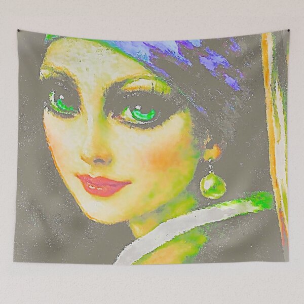 Item preview, Mystic Turquoise Eyes II - Soul Union - Left Profile designed and sold by SoulArtSara.