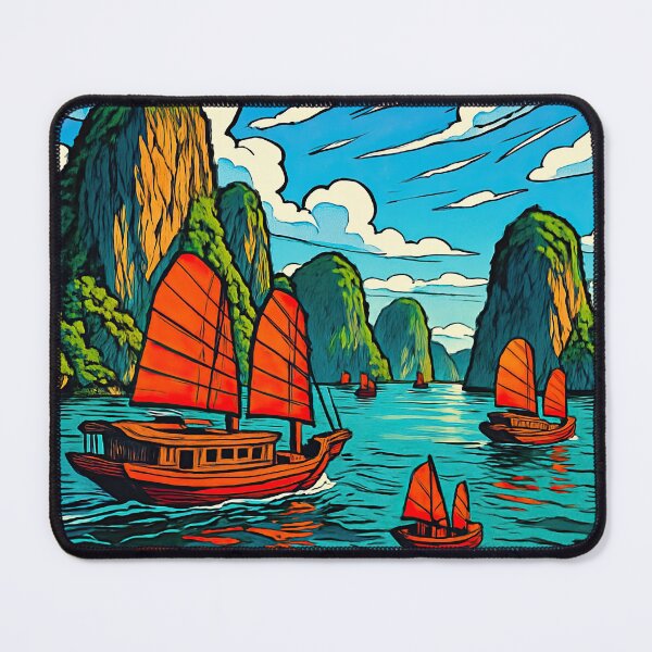 Item preview, Hạ Long Bay | Comics stylCartoone - designed and sold by ComicsFactory.