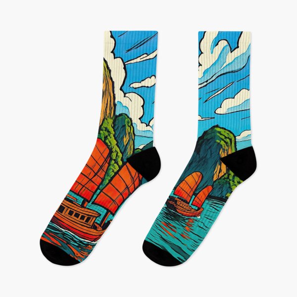 Item preview, Hạ Long Bay | Comics stylCartoone -  designed and sold by ComicsFactory.