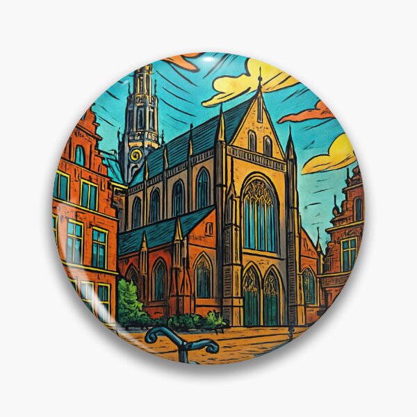 Item preview, Haarlem, Dutch city | Comics stylCartoone -  designed and sold by ComicsFactory.