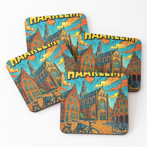 Item preview, Haarlem, Dutch city | Comics stylCartoone -  designed and sold by ComicsFactory.