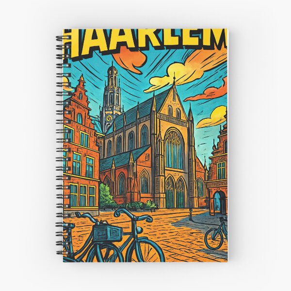 Item preview, Haarlem, Dutch city | Comics stylCartoone -  designed and sold by ComicsFactory.