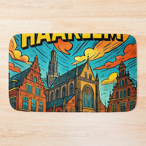 Item preview, Haarlem, Dutch city | Comics stylCartoone -  designed and sold by ComicsFactory.