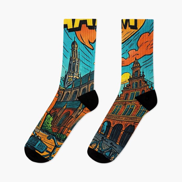 Item preview, Haarlem, Dutch city | Comics stylCartoone -  designed and sold by ComicsFactory.