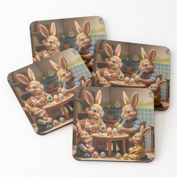 Item preview, Easter Bunny Family designed and sold by Palatinasart.