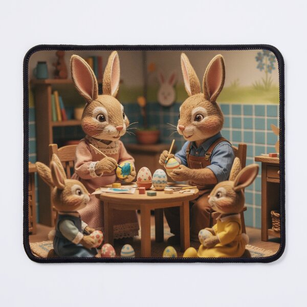 Item preview, Easter Bunny Family designed and sold by Palatinasart.