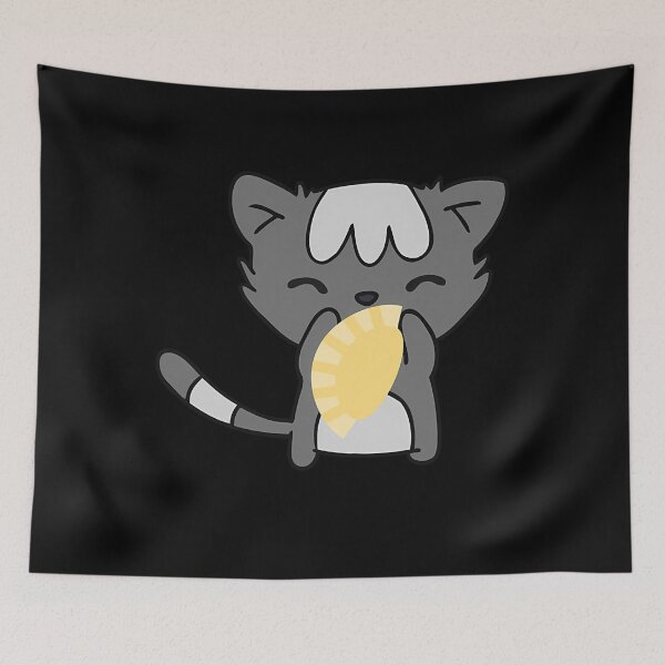 Item preview, Cute Cat Gyoza Food Pun designed and sold by ciocdlmj81.