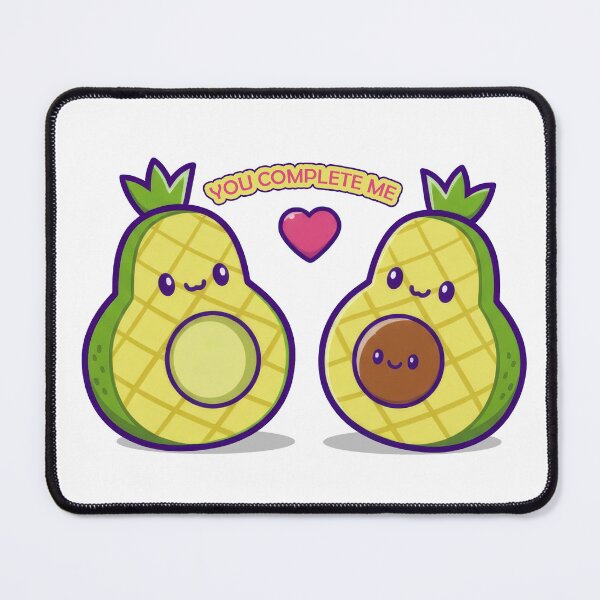 Item preview, Cute Avocado Couple You Complete Me Valentine's Day designed and sold by HATXR.