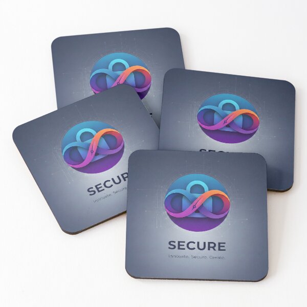 Item preview, Secure Infinity Lock – Modern Cyber Security & Tech Logo Art designed and sold by MCV-Designs.
