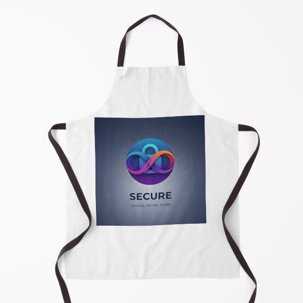 Item preview, Secure Infinity Lock – Modern Cyber Security & Tech Logo Art designed and sold by MCV-Designs.