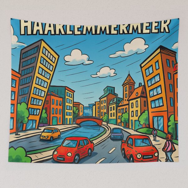 Item preview, Haarlemmermeer, city | Comics stylCartoone -  designed and sold by ComicsFactory.