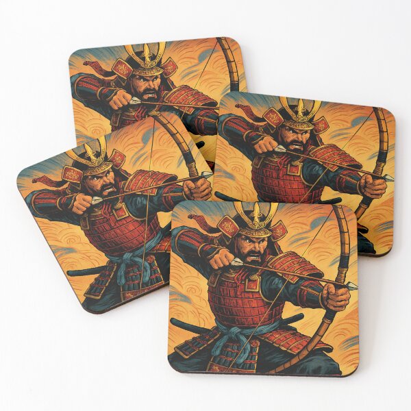 Item preview, Hachiman, Japanese God of War | Comics stylCartoone -  designed and sold by ComicsFactory.