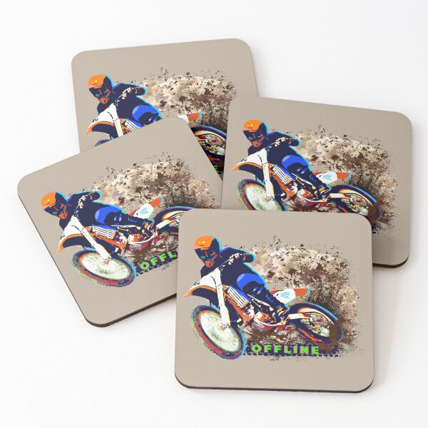 Item preview, MOTOCROSS BRAAP APP OFFLINE - Red designed and sold by Color4Nature.