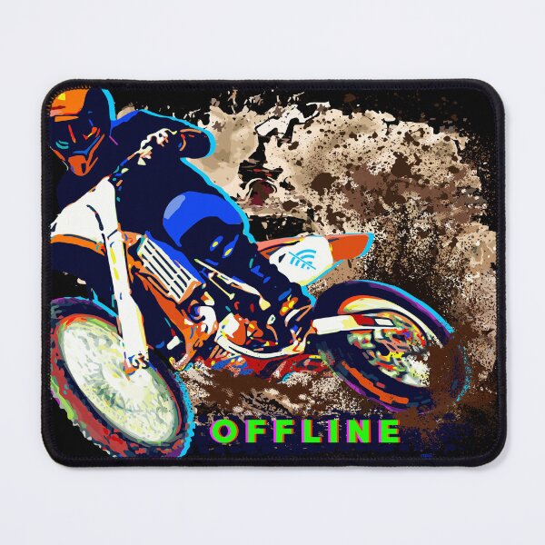 Item preview, MOTOCROSS BRAAP APP OFFLINE - Red designed and sold by Color4Nature.