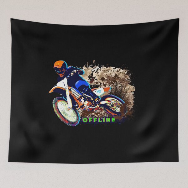 Item preview, MOTOCROSS BRAAP APP OFFLINE - Red designed and sold by Color4Nature.