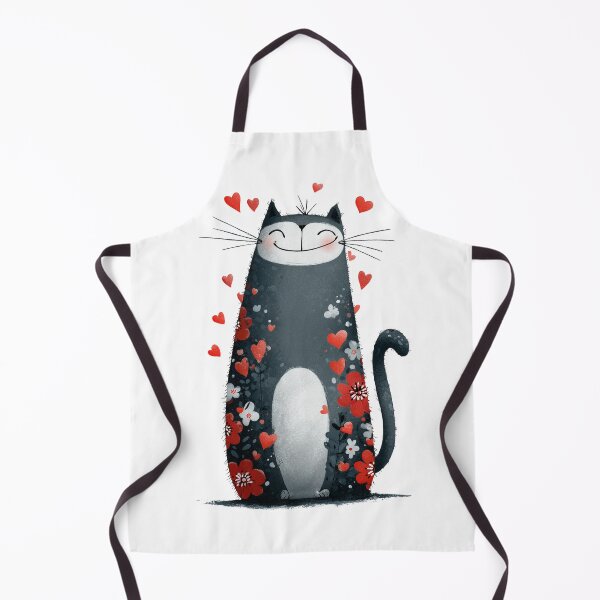 Item preview, Love Cat Illustration designed and sold by Erika Kaisersot.