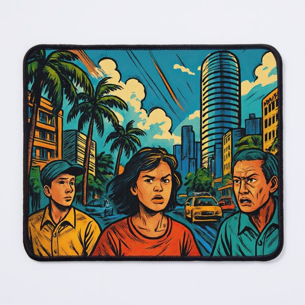 Item preview, Haikou, city | Comics stylCartoone -  designed and sold by ComicsFactory.