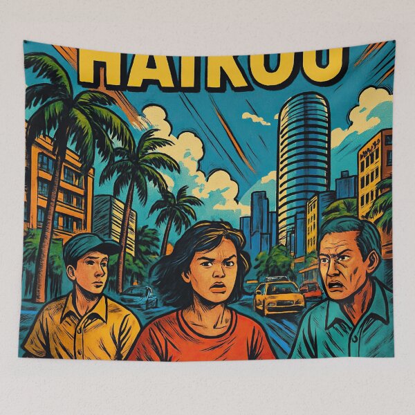 Item preview, Haikou, city | Comics stylCartoone -  designed and sold by ComicsFactory.