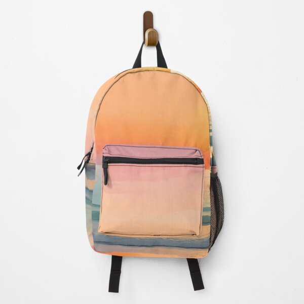 Item preview, Dreamy Pastel Minimalist Seascape Sunset , Orange designed and sold by Prints and Lifestyle.