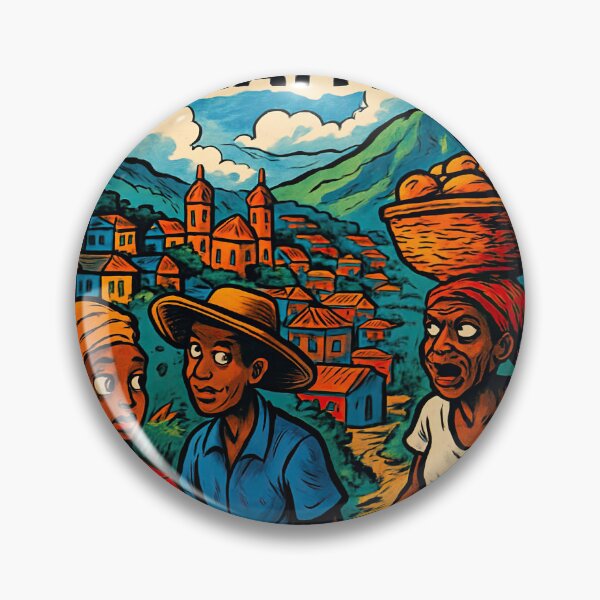 Item preview, Haiti landscape | Comics stylCartoone -  designed and sold by ComicsFactory.