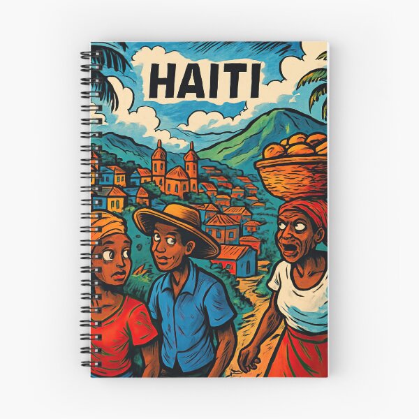 Item preview, Haiti landscape | Comics stylCartoone -  designed and sold by ComicsFactory.