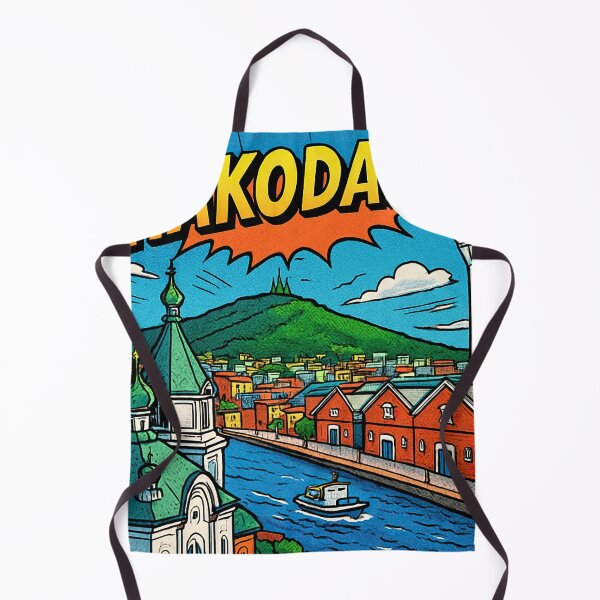 Item preview, Hakodate, city | Comics stylCartoone - designed and sold by ComicsFactory.
