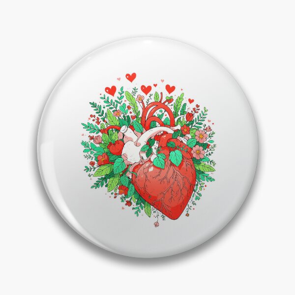 Item preview, Valentine Floral Heart designed and sold by Digiheart.
