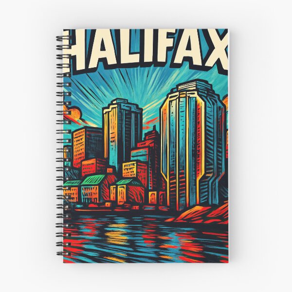 Item preview, Halifax, city | Comics stylCartoone -  designed and sold by ComicsFactory.