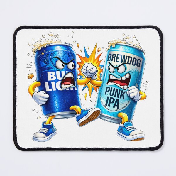 Item preview, Funny Beer Fight T Shirt | Cartoon Beer Brawl | Brew vs Light Comedy Design | Brewery Humor Shirt | Bar Party Graphic Tee designed and sold by Studio Ovation.