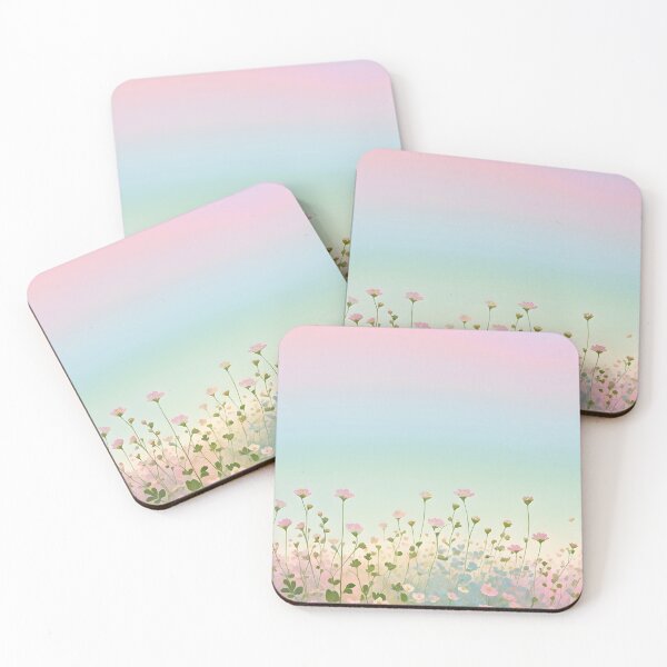 Item preview, Colorful Vibrant Blooming Meadow Flowers Pink designed and sold by Prints and Lifestyle.