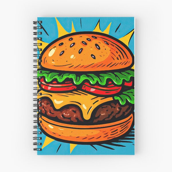 Item preview, Hamburger | Comics stylCartoone -  designed and sold by ComicsFactory.