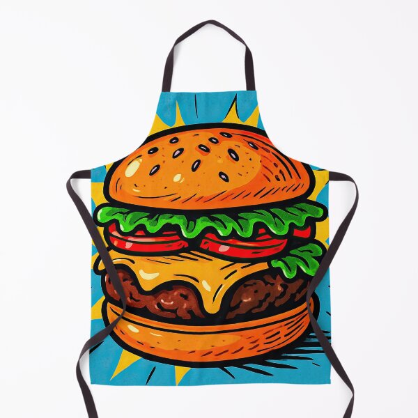 Item preview, Hamburger | Comics stylCartoone - designed and sold by ComicsFactory.