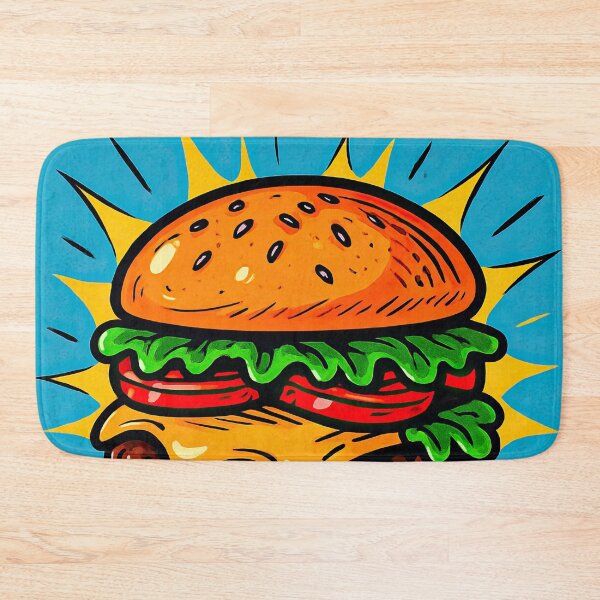 Item preview, Hamburger | Comics stylCartoone -  designed and sold by ComicsFactory.