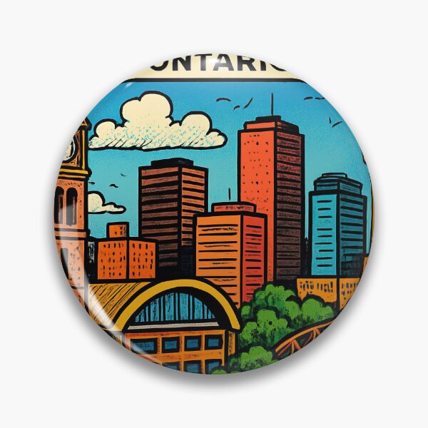 Item preview, Hamilton, Ontario, city | Comics stylCartoone -  designed and sold by ComicsFactory.