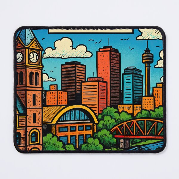 Item preview, Hamilton, Ontario, city | Comics stylCartoone - designed and sold by ComicsFactory.