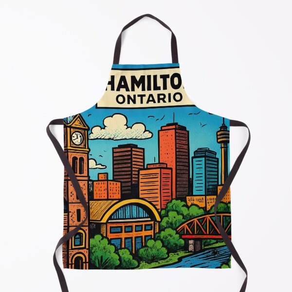 Item preview, Hamilton, Ontario, city | Comics stylCartoone - designed and sold by ComicsFactory.