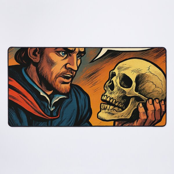 Item preview, Hamlet, skull | Comics stylCartoone - designed and sold by ComicsFactory.