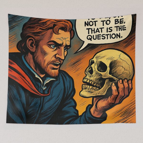 Item preview, Hamlet, skull | Comics stylCartoone -  designed and sold by ComicsFactory.