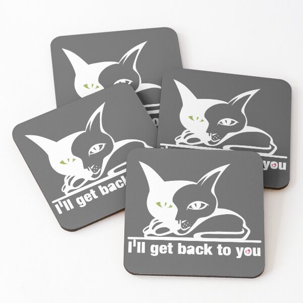 Item preview, Relaxed Cat_White designed and sold by SNMKC.