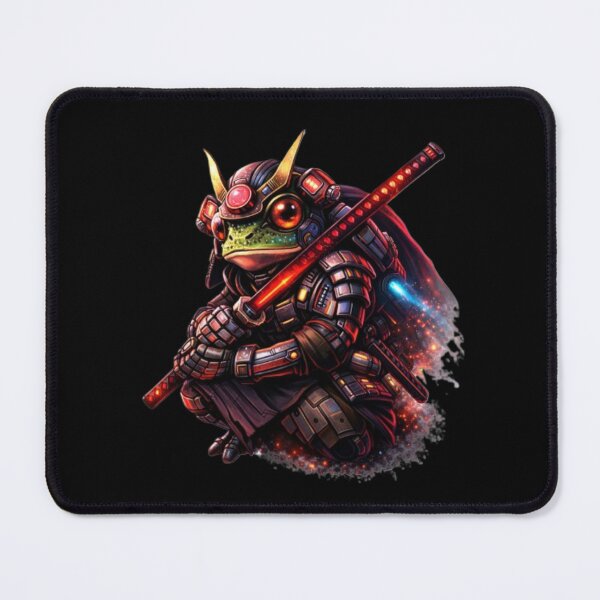 Item preview, cybernetic frog warrior samurai designed and sold by FroggyOnly.