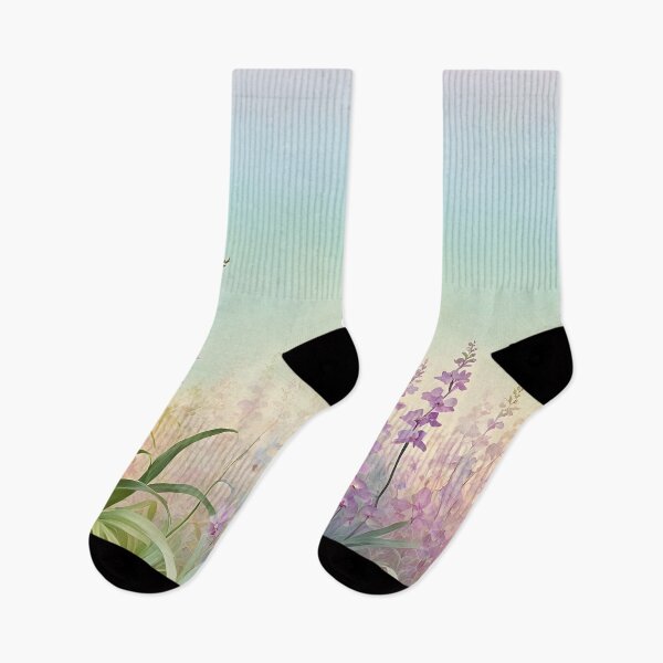 Item preview, Colorful Vibrant Blooming Meadow Flowers designed and sold by Prints and Lifestyle.
